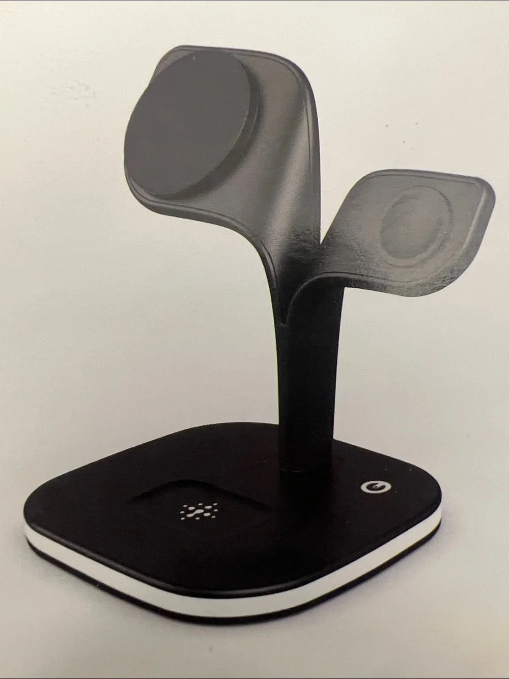 Black 3-in-1 Wireless Charging Stand for Tablets & Accessories